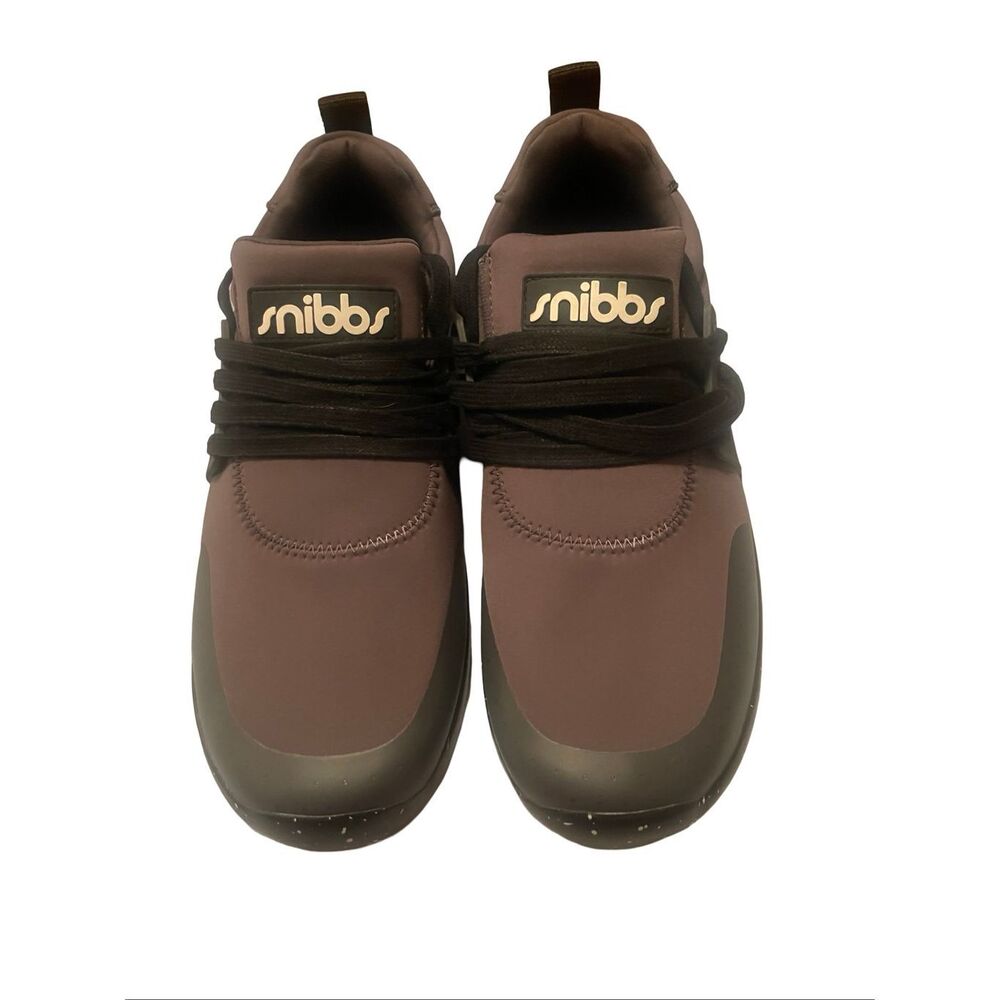 New Snibbs Women's Charcoal Gray Spacecloud Work Shoes Sneakers Size 10.5